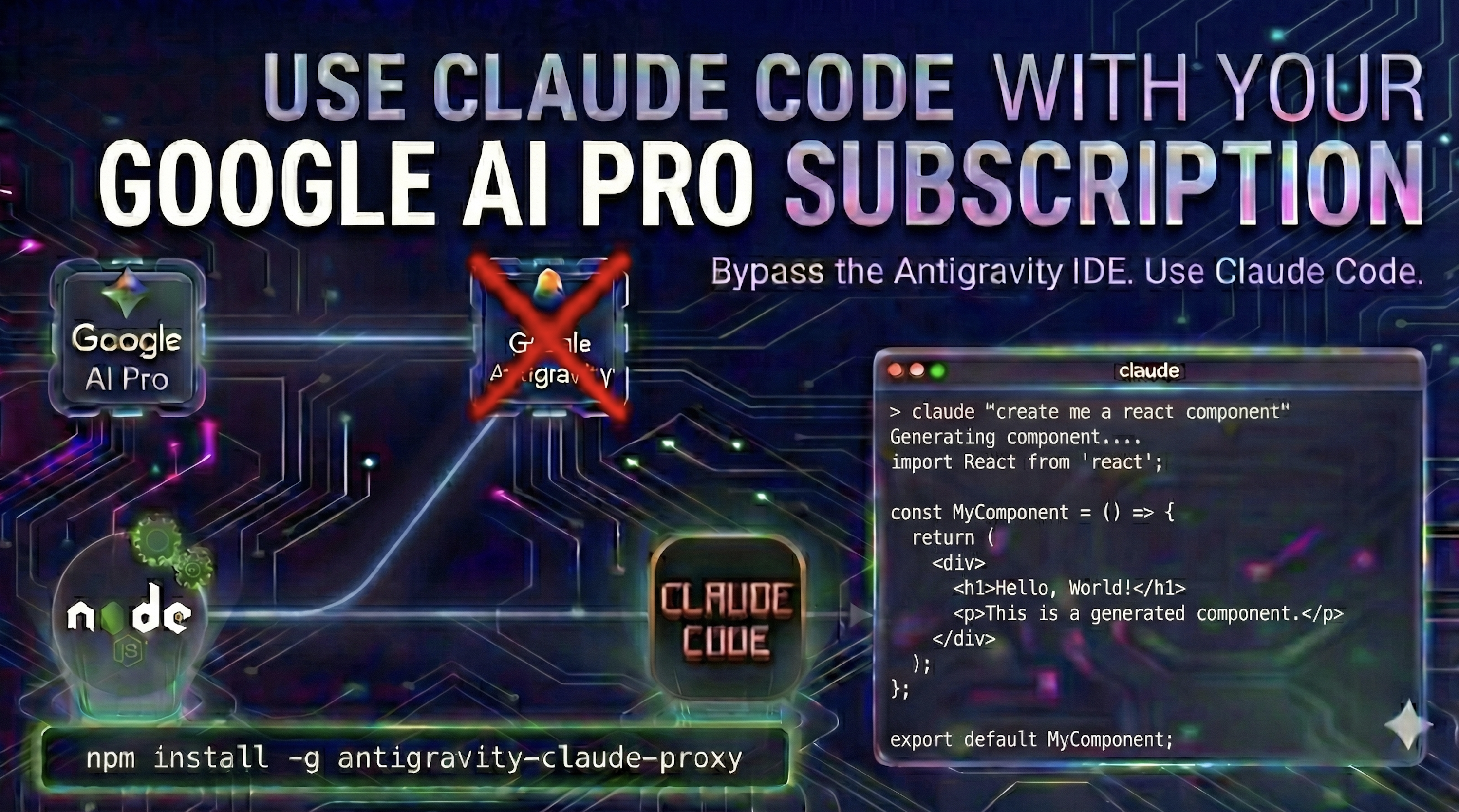 Antigravity Claude Proxy Banner